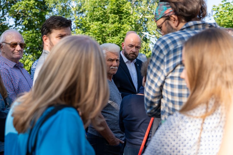 Spotkanie prezydenta Jacka Sutryka z mieszkańcami osiedla Sołtysowice
