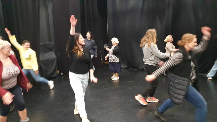 Warsztaty teatralne w CAL na Oltaszynie