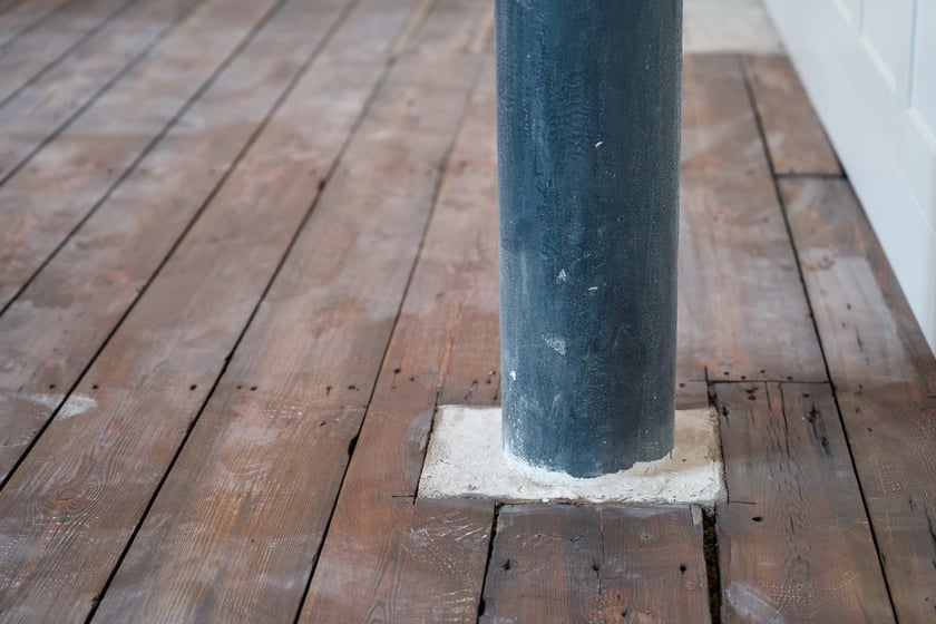 Budowa hotelu Arche Klasztor Wrocław w gmachu przy Kasprowicza, 9 maja 2024