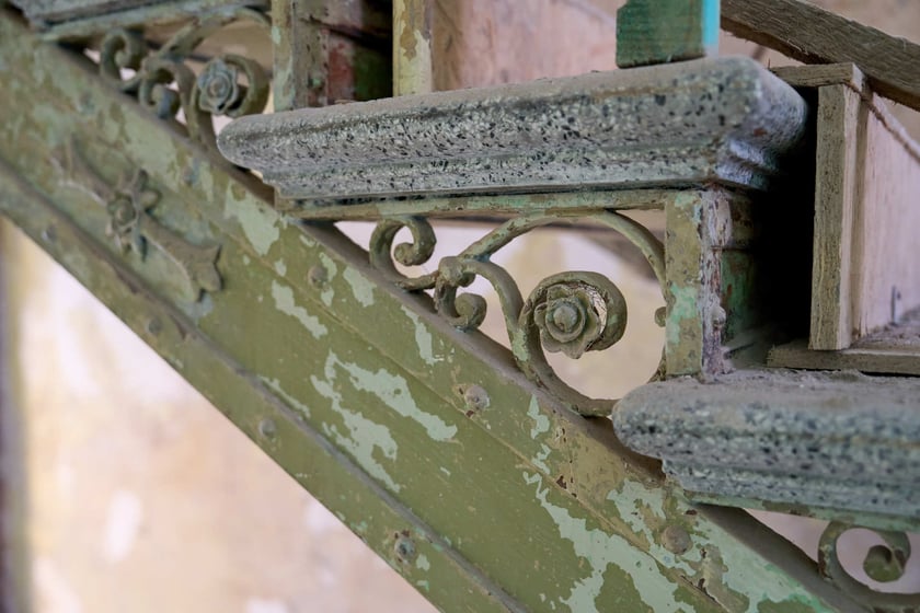 Budowa hotelu Arche Klasztor Wrocław w gmachu przy Kasprowicza, 9 maja 2024