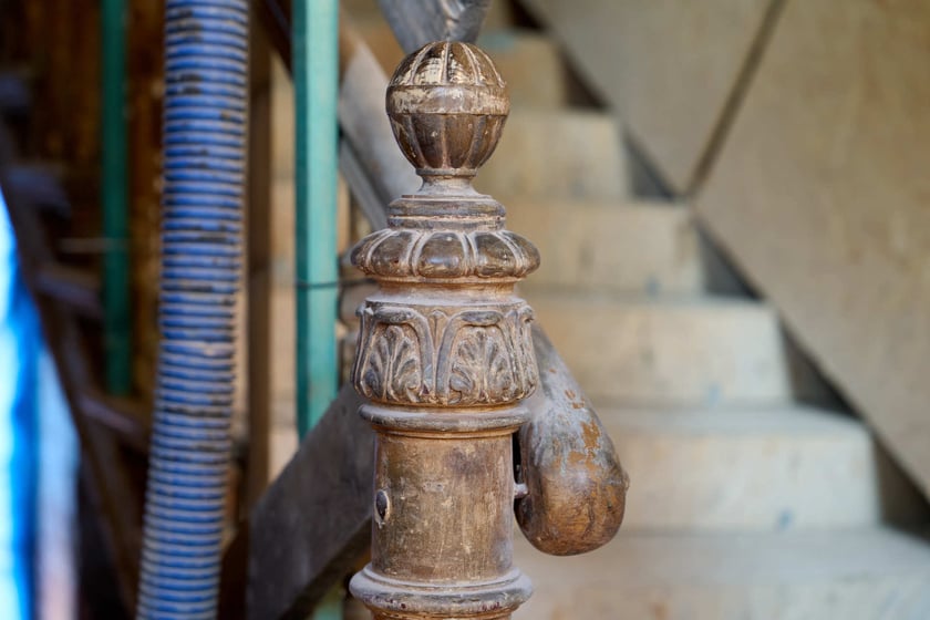 Budowa hotelu Arche Klasztor Wrocław w gmachu przy Kasprowicza, 9 maja 2024