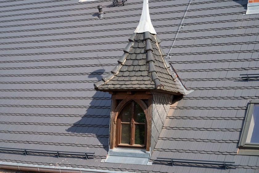 Budowa hotelu Arche Klasztor Wrocław w gmachu przy Kasprowicza, 9 maja 2024