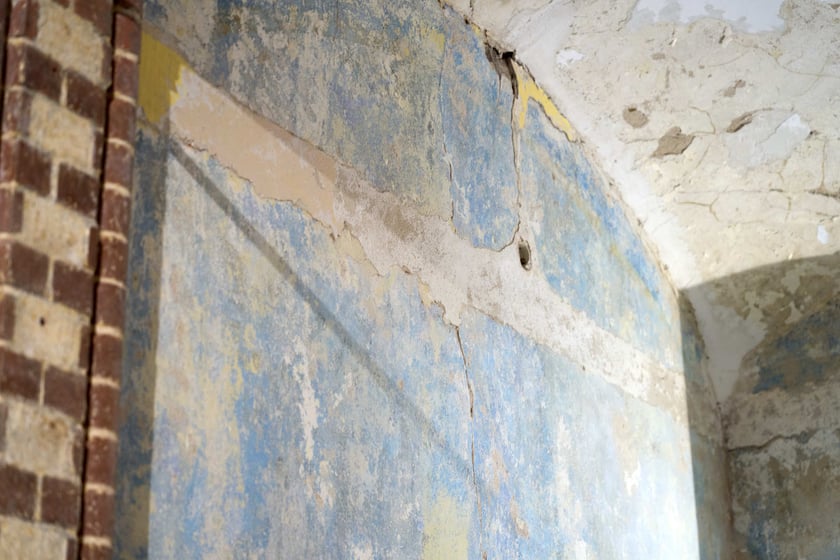 Budowa hotelu Arche Klasztor Wrocław w gmachu przy Kasprowicza, 9 maja 2024