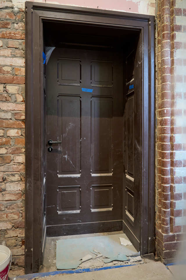 Budowa hotelu Arche Klasztor Wrocław w gmachu przy Kasprowicza, 9 maja 2024