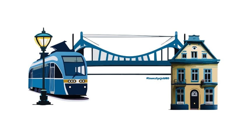 Projekt (lub fragment) nadesłany na konkurs Zaprojektuj mural #InwestycjeWRO