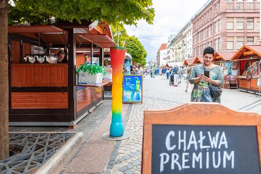Pierwszy dzień Jarmarku Świętojańskiego we Wrocławiu.
