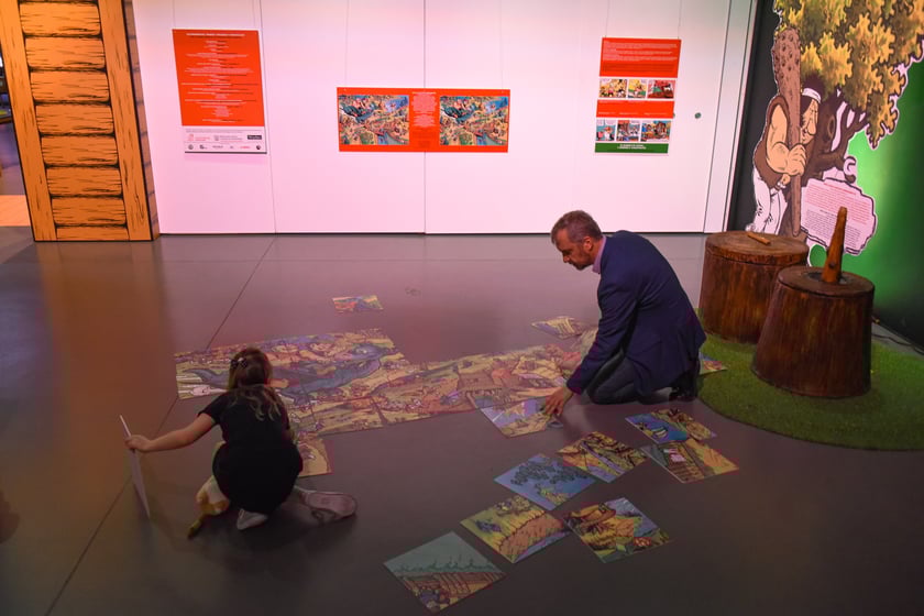 Wystawa&nbsp;&bdquo;Słowiański Świat Kajka i Kokosza&rdquo; w Centrum Historii Zajezdnia