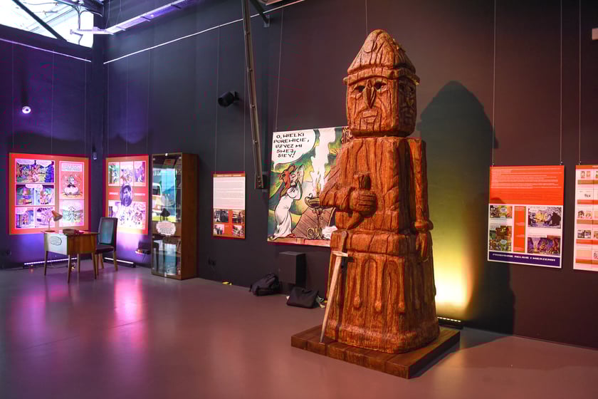 Wystawa&nbsp;&bdquo;Słowiański Świat Kajka i Kokosza&rdquo; w Centrum Historii Zajezdnia
