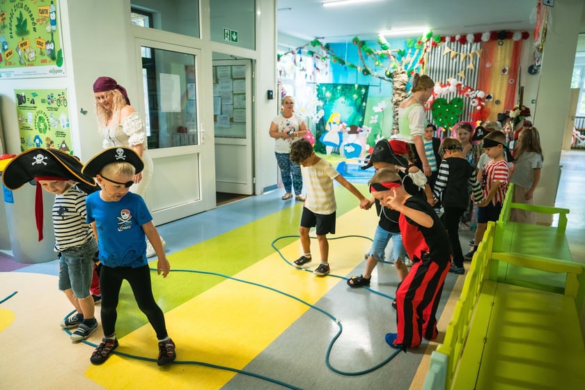 Piracko-morska impreza przedszkolaków z Tęczowej Polanki
