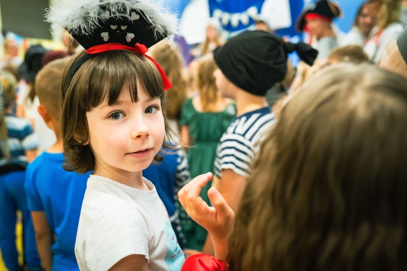 Piracko-morska impreza przedszkolaków z Tęczowej Polanki