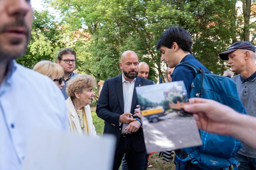 Spotkanie prezydenta z mieszkańcami Borka