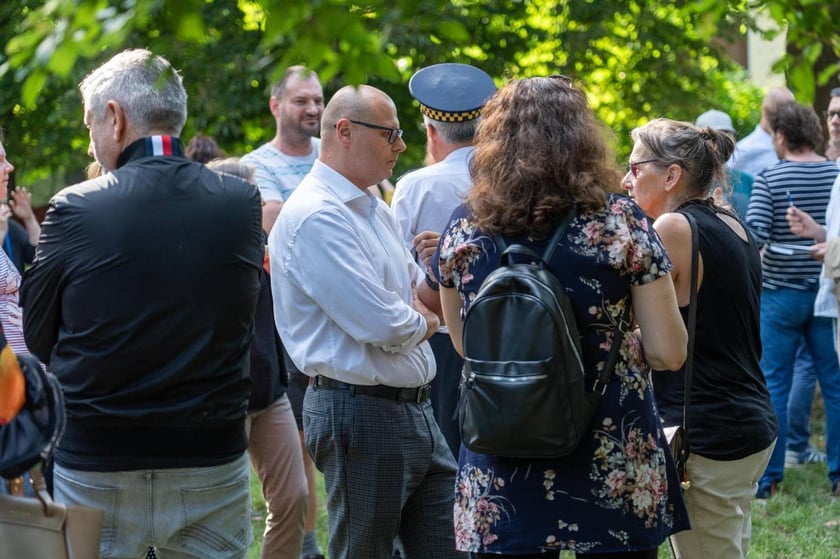 Spotkanie prezydenta z mieszkańcami Borka
