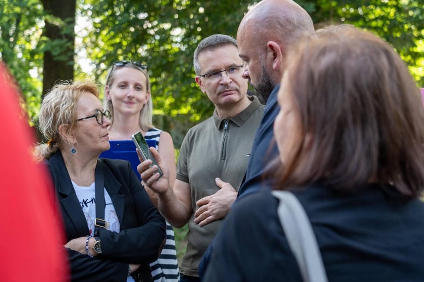 Spotkanie prezydenta z mieszkańcami Borka