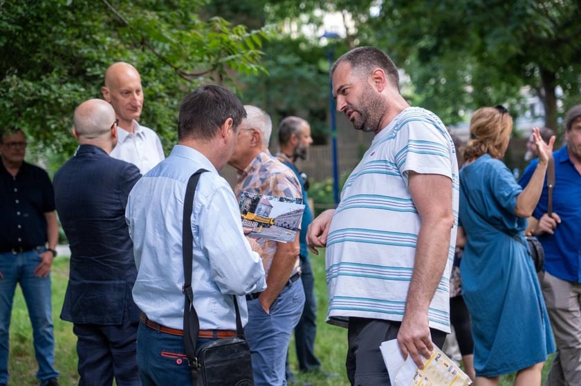 Spotkanie prezydenta z mieszkańcami Borka