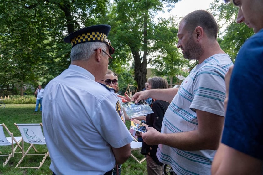 Spotkanie prezydenta z mieszkańcami Borka