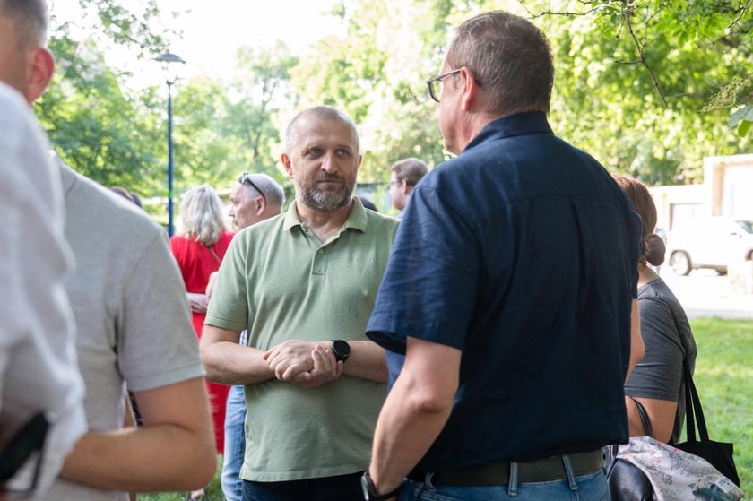 Spotkanie prezydenta z mieszkańcami Borka