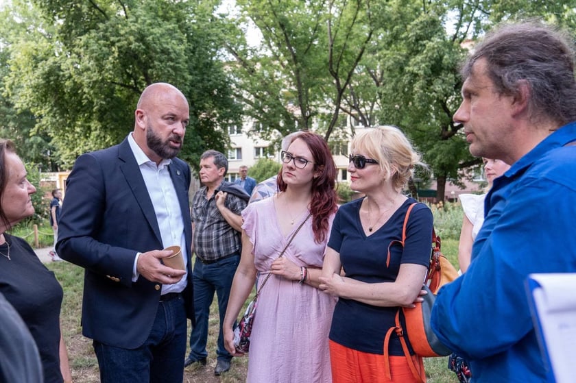 Spotkanie prezydenta z mieszkańcami Borka