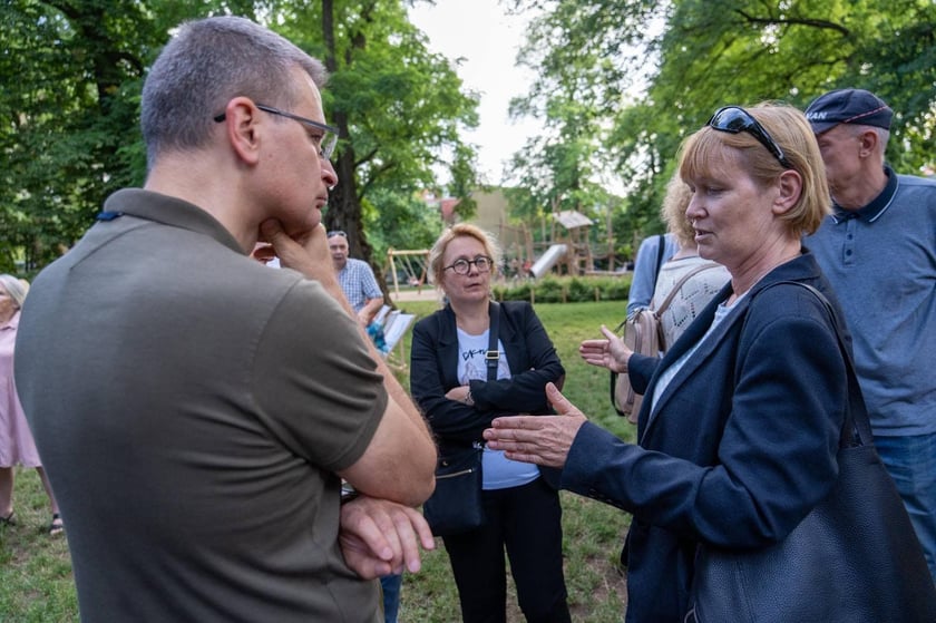 Spotkanie prezydenta z mieszkańcami Borka