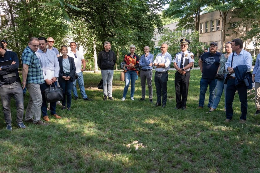 Spotkanie prezydenta z mieszkańcami Borka