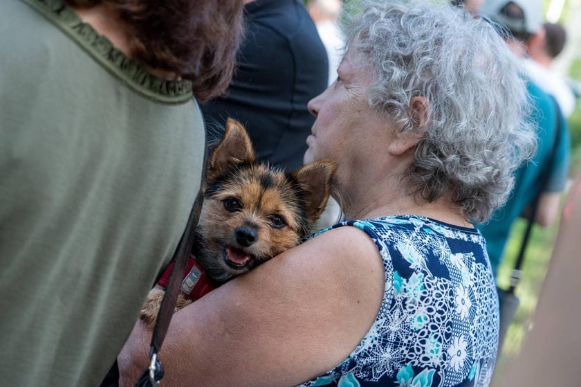 Spotkanie prezydenta z mieszkańcami Borka