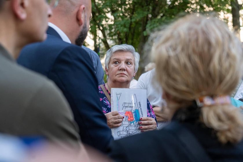 Spotkanie prezydenta z mieszkańcami Borka