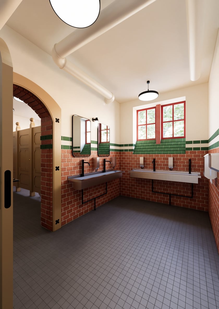 Tak na wzg&oacute;rzu Partyzant&oacute;w po remoncie będzie się prezentować budynek z toaletami&nbsp;