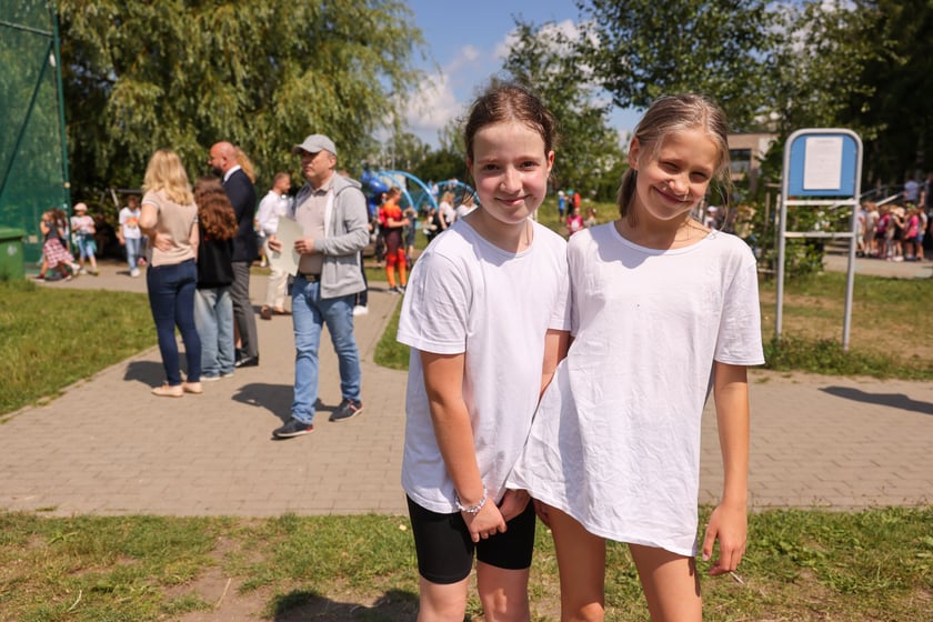 Dzień Sportu w Szkole Podstawowej nr 82 im. Budowniczych Wrocławia przy ul. Blacharskiej 13 (7.06.2024)