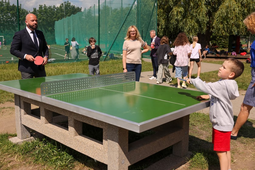 Dzień Sportu w Szkole Podstawowej nr 82 im. Budowniczych Wrocławia przy ul. Blacharskiej 13 (7.06.2024)