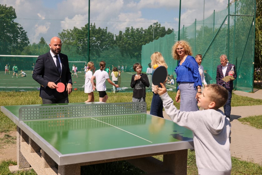 Dzień Sportu w Szkole Podstawowej nr 82 im. Budowniczych Wrocławia przy ul. Blacharskiej 13 (7.06.2024)