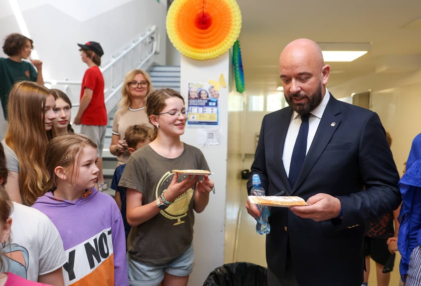 Dzień Sportu w Szkole Podstawowej nr 82 im. Budowniczych Wrocławia przy ul. Blacharskiej 13 (7.06.2024)