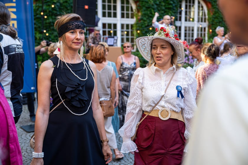 Potańcówka Wrocławska na dziedzińcu Ossolineum. Wrocław, 8 czerwca 2024