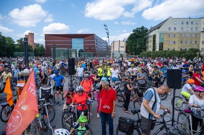 Wielki Peleton przejechał przez Wrocław