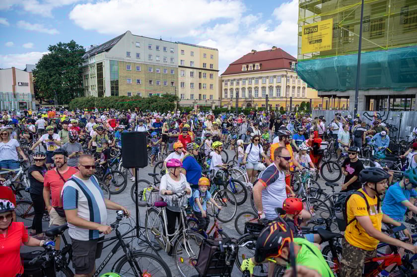 Wielki Peleton przejechał przez Wrocław