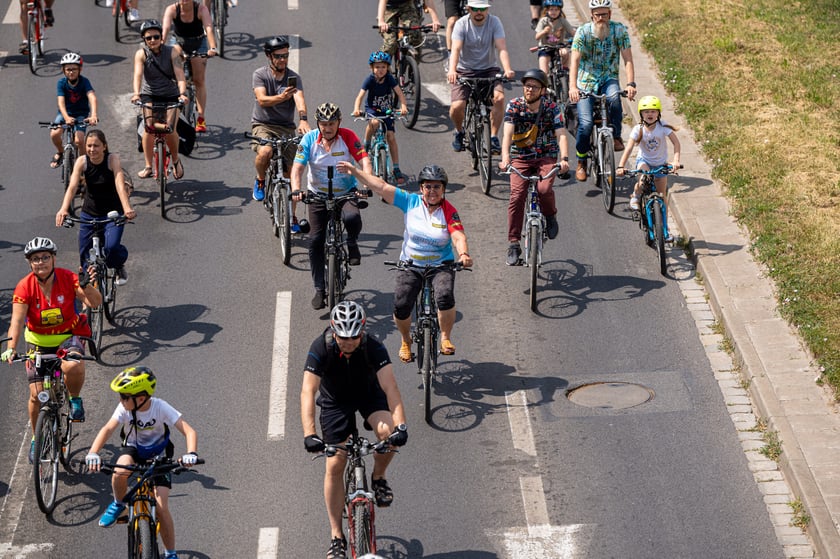 Wielki Peleton przejechał przez Wrocław