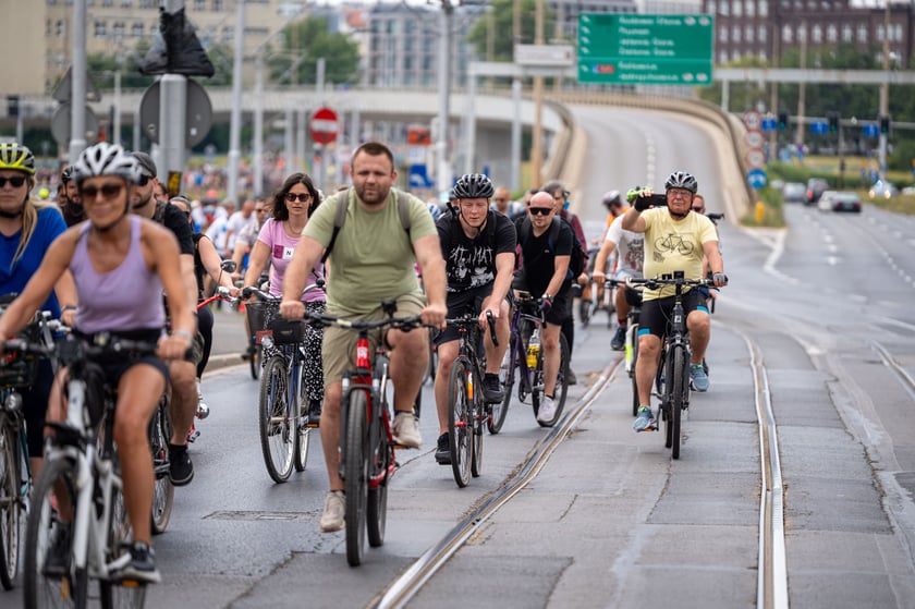 Wielki Peleton przejechał przez Wrocław