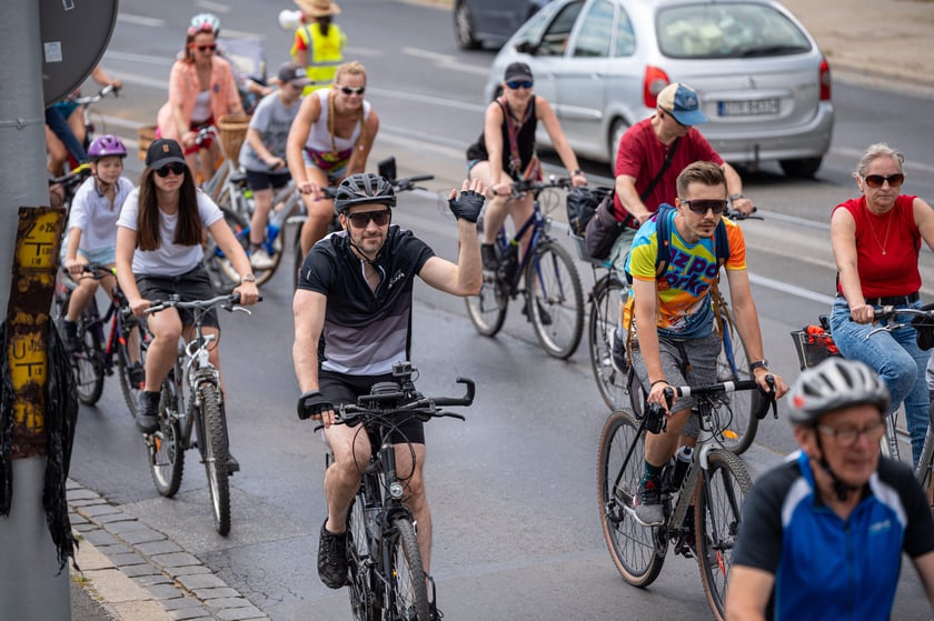 Wielki Peleton przejechał przez Wrocław