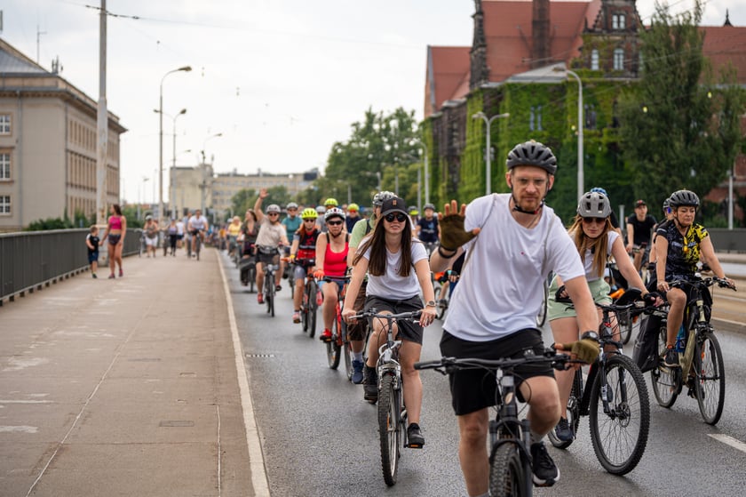 Wielki Peleton przejechał przez Wrocław