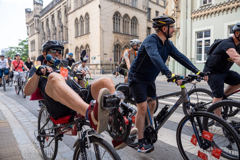 Wielki Peleton przejechał przez Wrocław