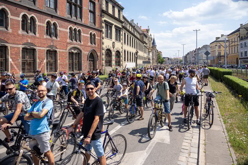 Wielki Peleton przejechał przez Wrocław