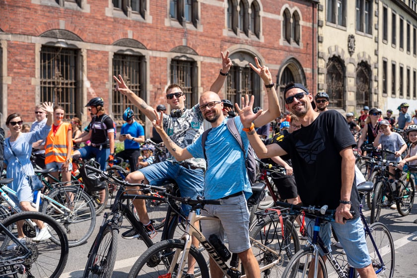 Wielki Peleton przejechał przez Wrocław