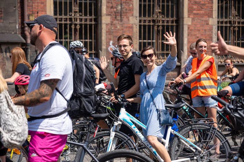 Wielki Peleton przejechał przez Wrocław