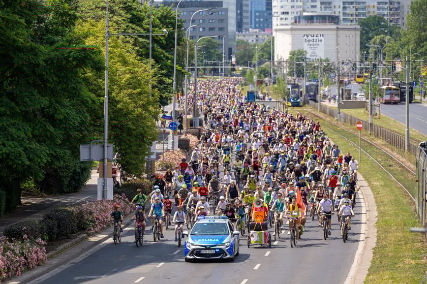 Wielki Peleton przejechał przez Wrocław