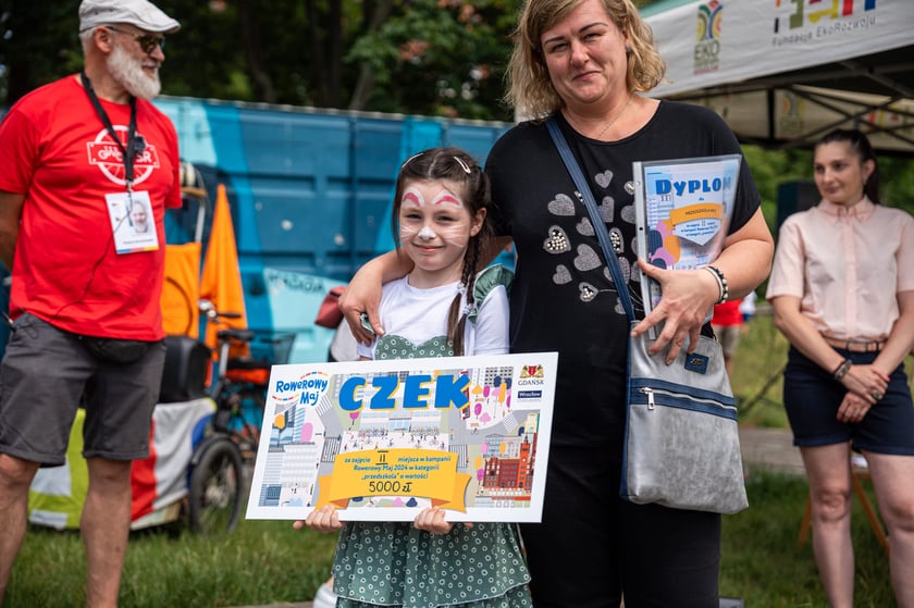 Wrocławskie Święto Rowerzysty w parku Tołpy