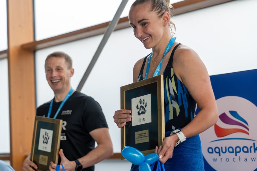 II Mistrzostwa w Pływaniu Pieskiem w Aquapark Wrocław