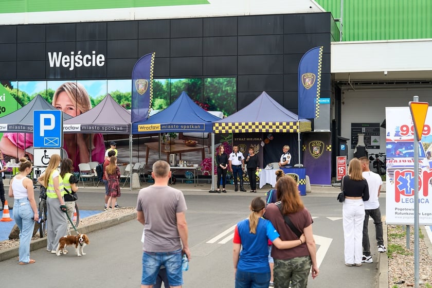 Uczestnicy akcji - Widzisz – reaguj – życie jest tylko jedno