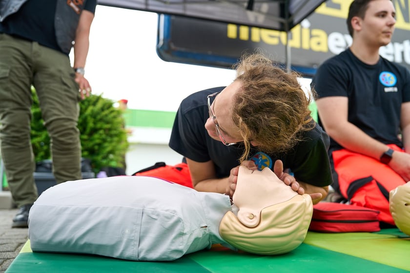 Uczestnicy akcji - Widzisz – reaguj – życie jest tylko jedno