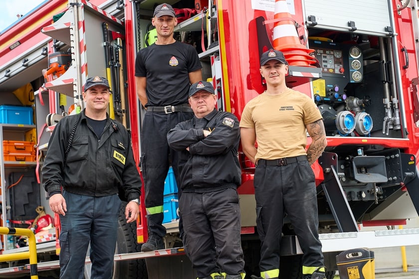 Uczestnicy akcji - Widzisz – reaguj – życie jest tylko jedno