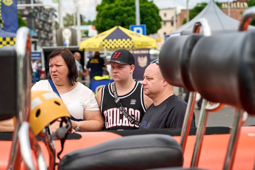 Uczestnicy akcji - Widzisz – reaguj – życie jest tylko jedno