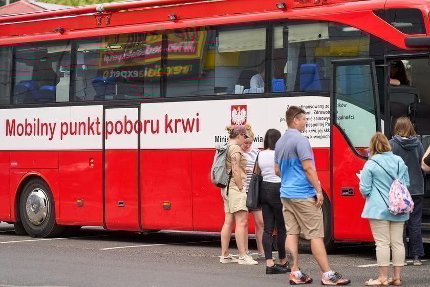 Uczestnicy akcji - Widzisz – reaguj – życie jest tylko jedno