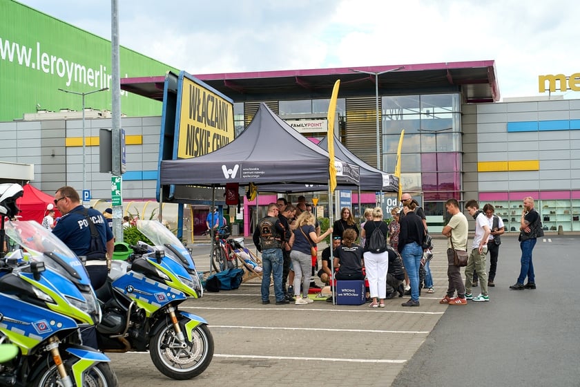 Uczestnicy akcji - Widzisz – reaguj – życie jest tylko jedno